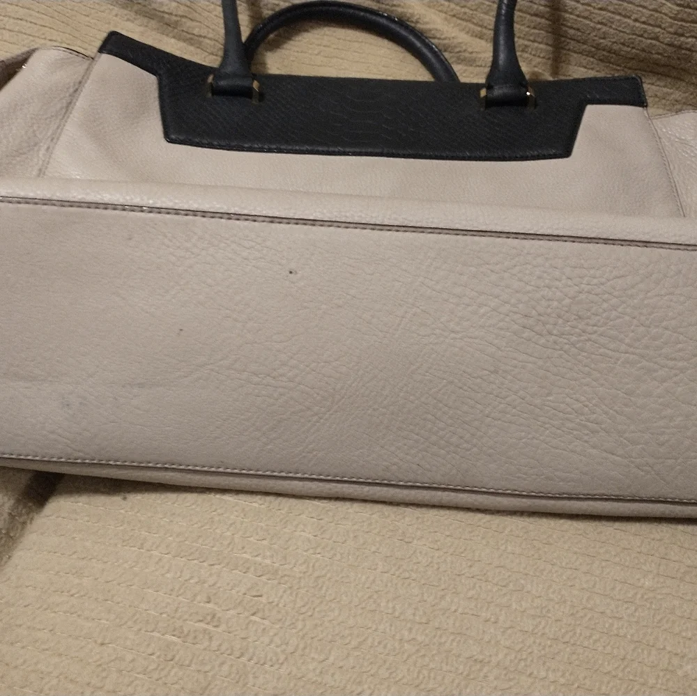 Kate Spade Rivas Street Selby Python Embossed Taupe Bag KS3